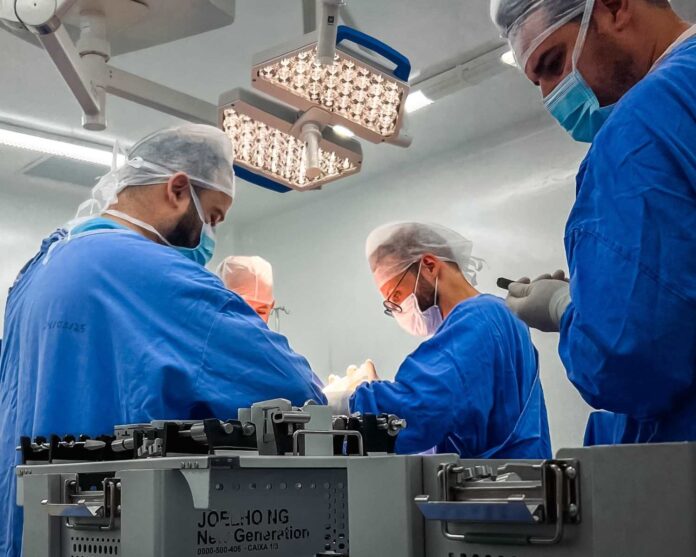 Hospital Universitário Santa Terezinha (HUST), em Joaçaba, que completou três anos do serviço de Ortopedia de alta complexidade
