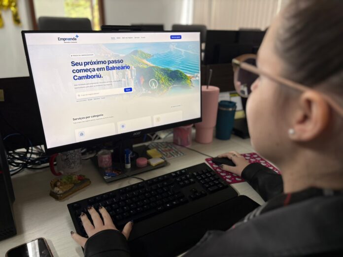 Plataforma Empreenda+ BC, portal de serviços para empreendedores de Balneário Camboriú