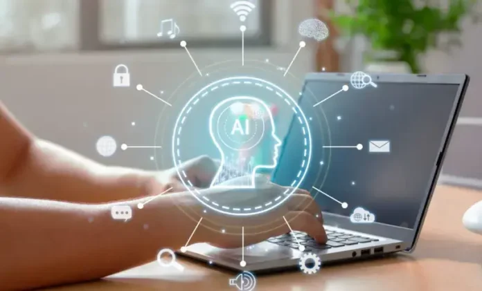 Palestra sobre empreendedorismo e inteligência artificial no evento Inova Mais, em Itapema